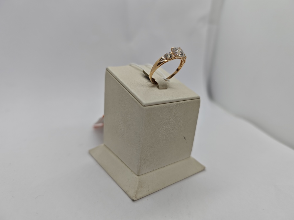 КОЛКМИ585 КОЛЬЦО С КАМНЯМИ (Au 585)