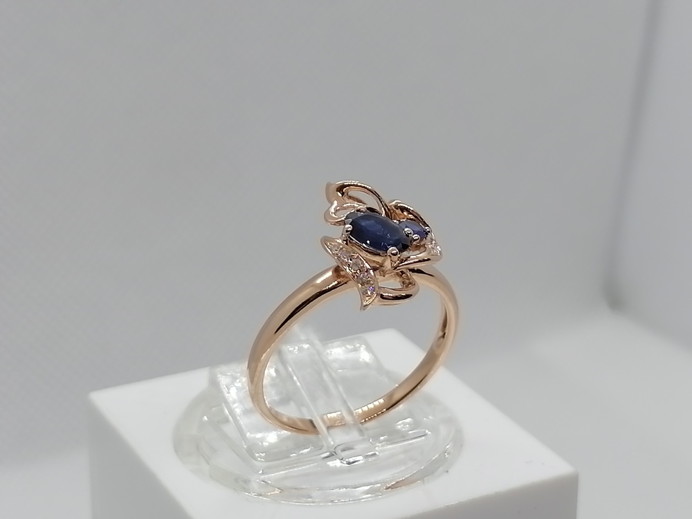 КОЛЬЦО БРИЛЛИАНТ Au 585