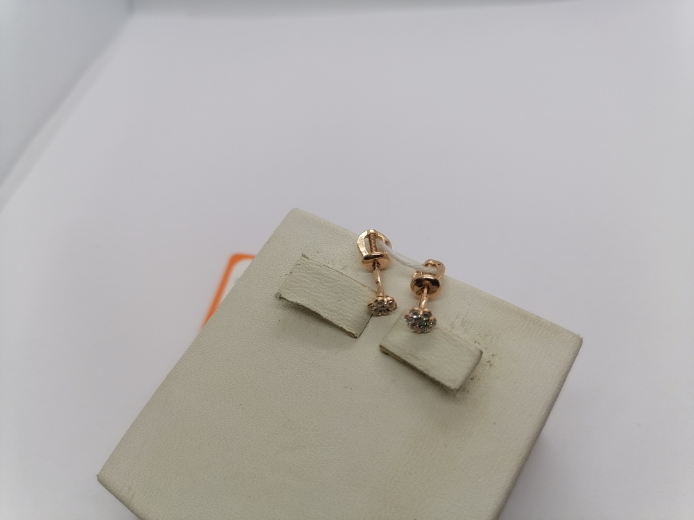 СЕРЬГИ ПУСЕТЫ (Au 585)