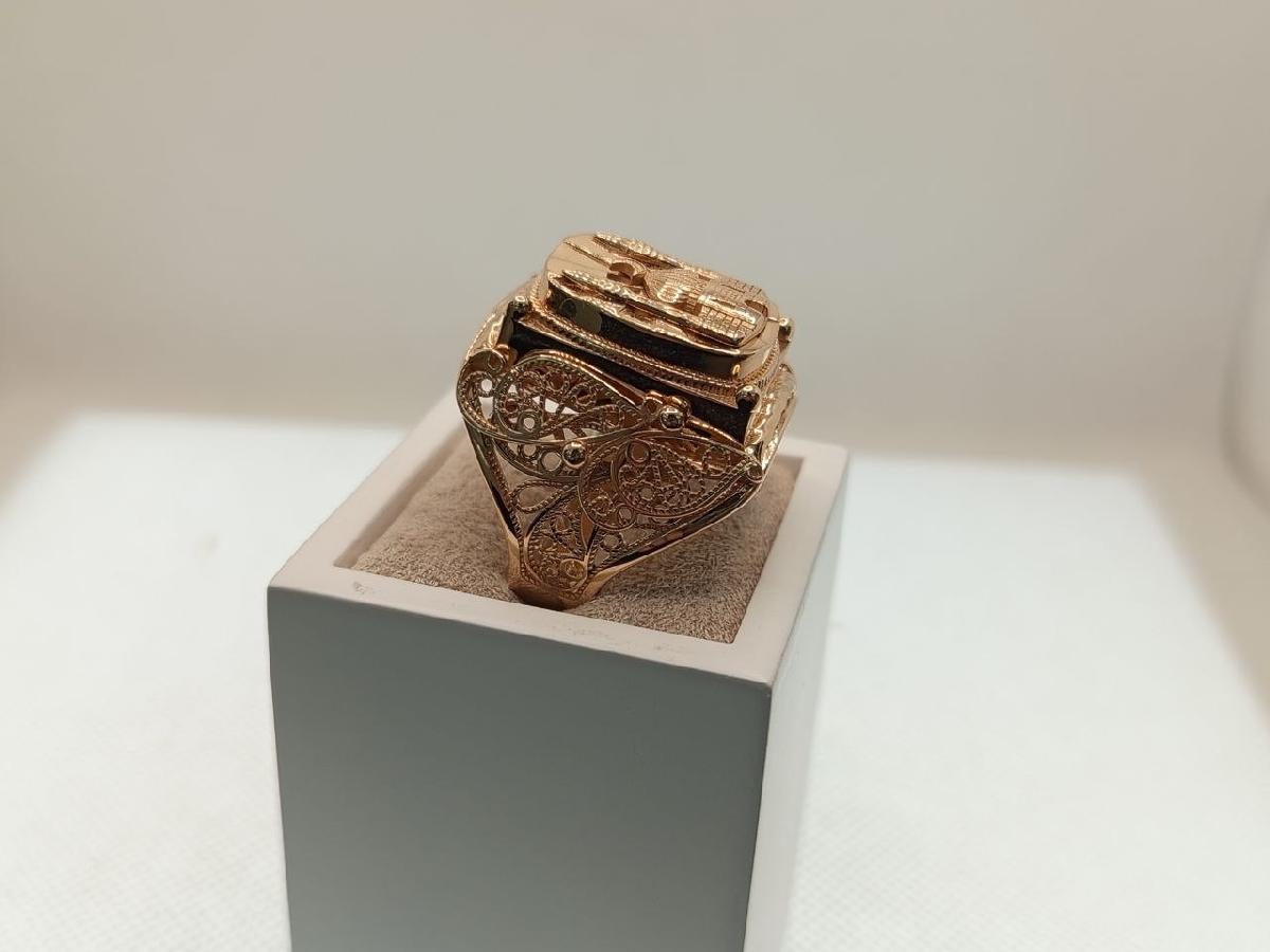 КОЛЬЦО ПЕЧАТКА без камня (Au 585)