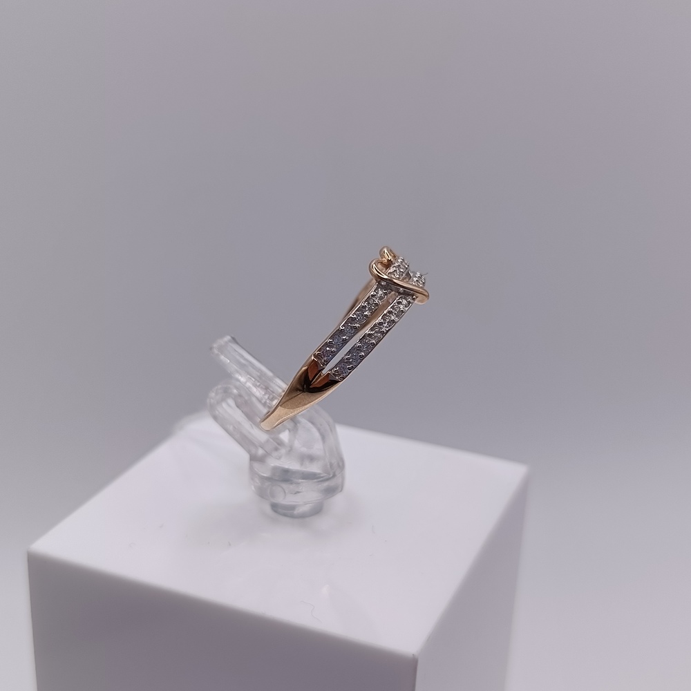 КОЛКМИ585 КОЛЬЦО С КАМНЯМИ (Au 585)