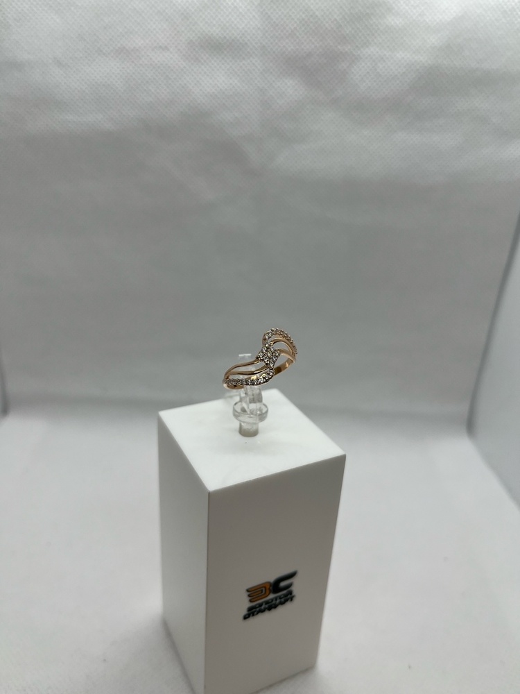 КОЛКМИ585 КОЛЬЦО С КАМНЯМИ (Au 585)