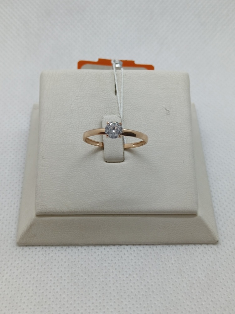 КОЛКМ585 КОЛЬЦО С КАМНЕМ (Au 585)