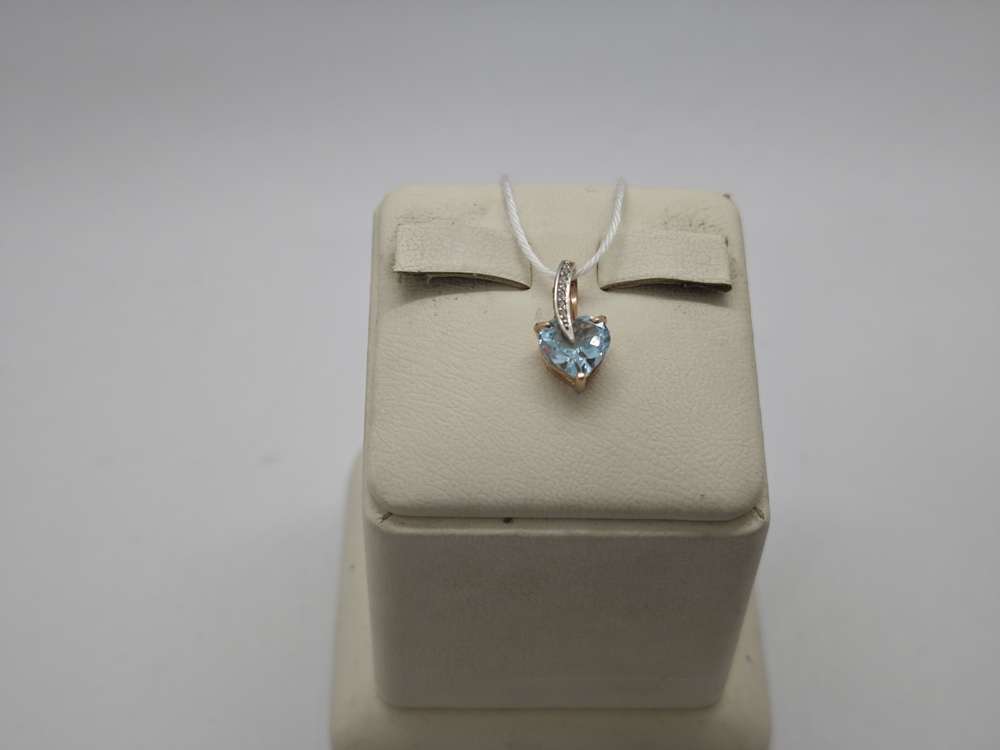 ПОДКМИ585 ПОДВЕСКА С КАМНЯМИ (Au 585)