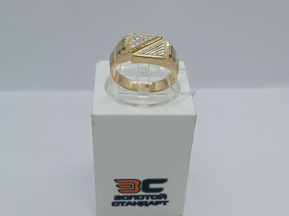 ПЕЧКМИ585 ПЕЧАТКА С КАМНЯМИ (Au 585)