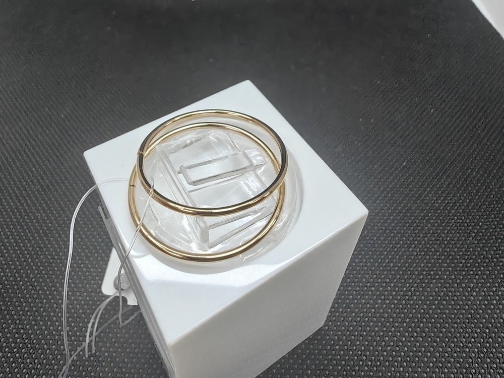 СЕРЬГИ КОНГО без камня (Au 585) СЕРЬГИ КОНГО без камня (Au 585)