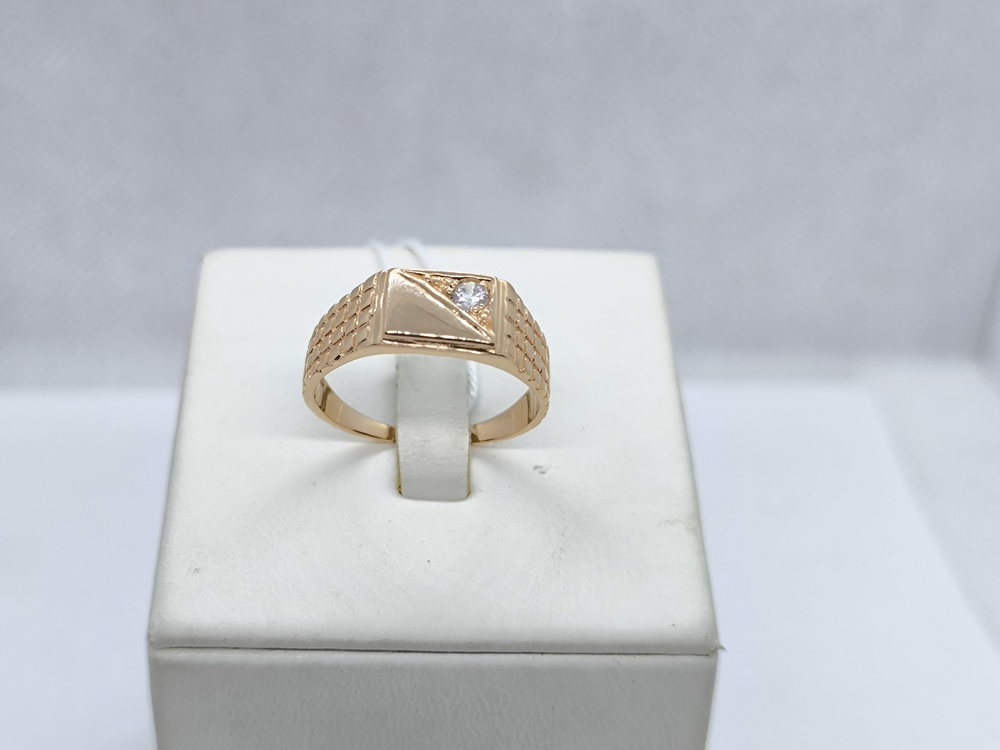 ПЕЧКМ585 ПЕЧАТКА С КАМНЕМ (Au 585)