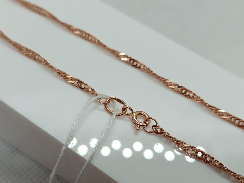 ЦЛСИ585 ЦЕПЬ ПОЛНОВЕСНАЯ Сингапур (Au 585)