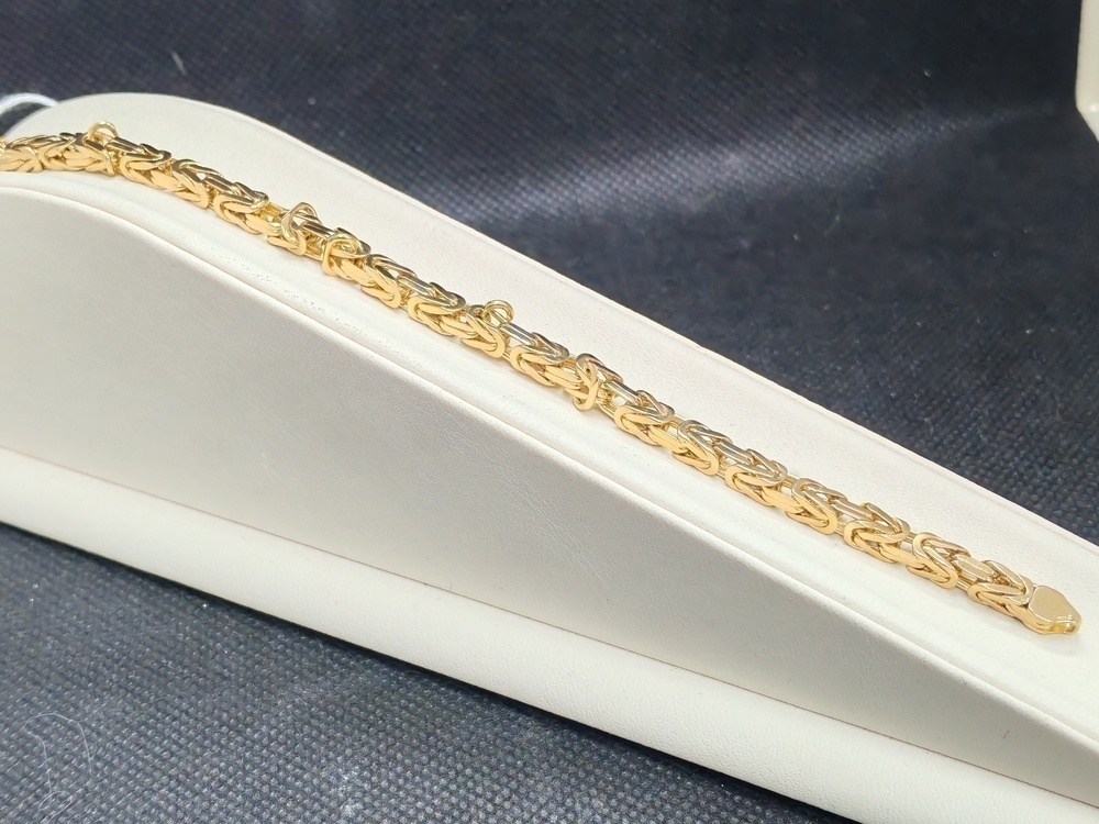 БРАСЛЕТ ПОЛНОВЕСНЫЙ Лисий хвост (Au 750)