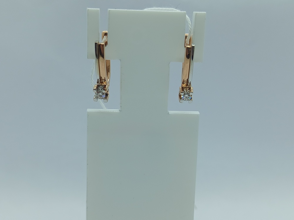 СЕРЬГИ БРИЛЛИАНТ (Au 585) СЕРЬГИ БРИЛЛИАНТ (Au 585)