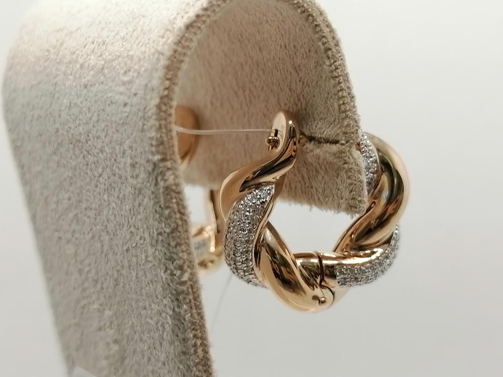 СЕРЬГИ С КАМНЯМИ (Au 585)