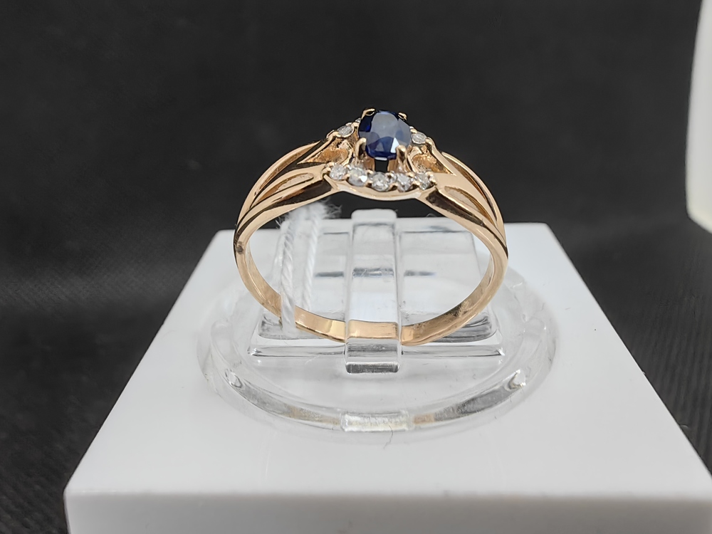 КОЛЬЦО БРИЛЛИАНТ Au 585