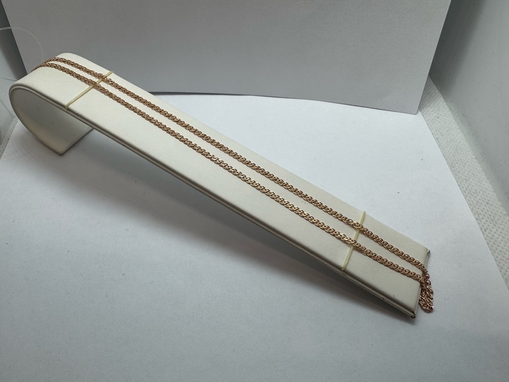 580204021 ЦЕПЬ ПУСТОТЕЛАЯ Нона (Au 585)