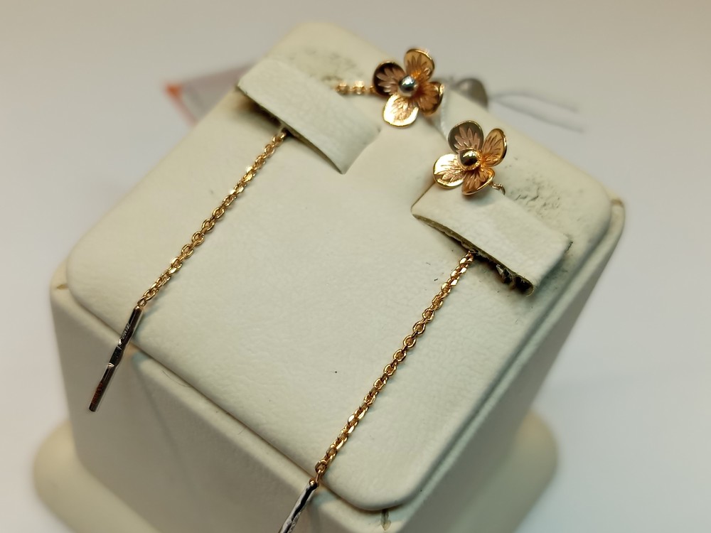 СЕРЬГИ ПРОДЕВКИ (Au 585)