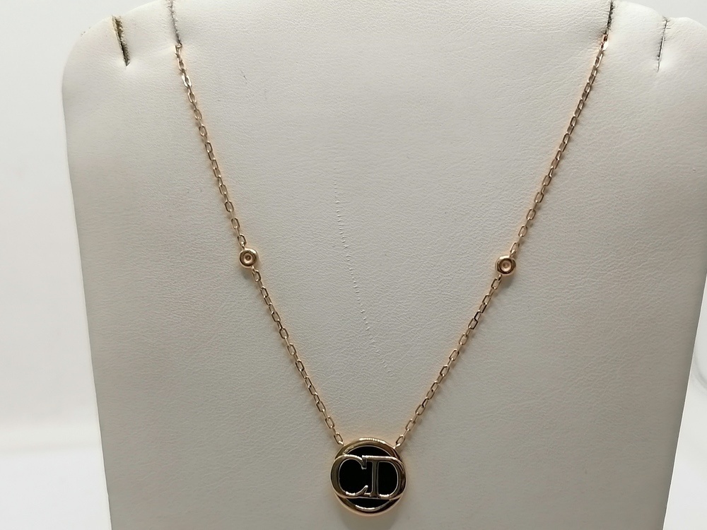 КОЛЬЕ ОНИКС (Au 585)