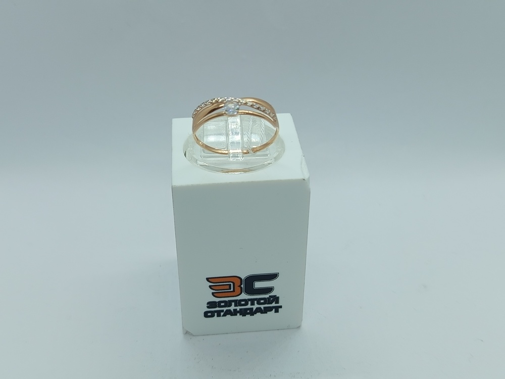 КОЛКМИ585 КОЛЬЦО С КАМНЯМИ (Au 585)
