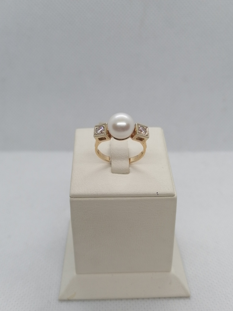 КОЛКМИ585 КОЛЬЦО С КАМНЯМИ (Au 585)