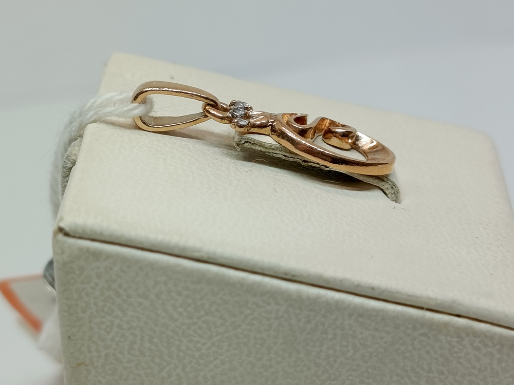 ПОДВЕСКА С КАМНЯМИ (Au 585)