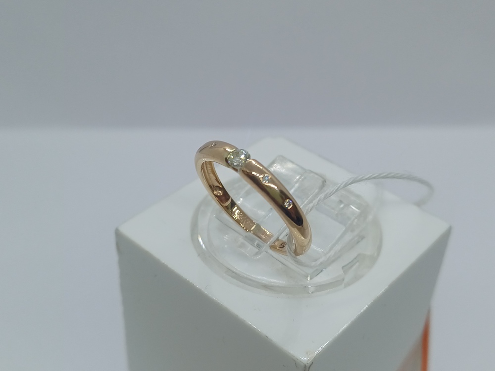 КОЛЬЦО БРИЛЛИАНТ Au 585