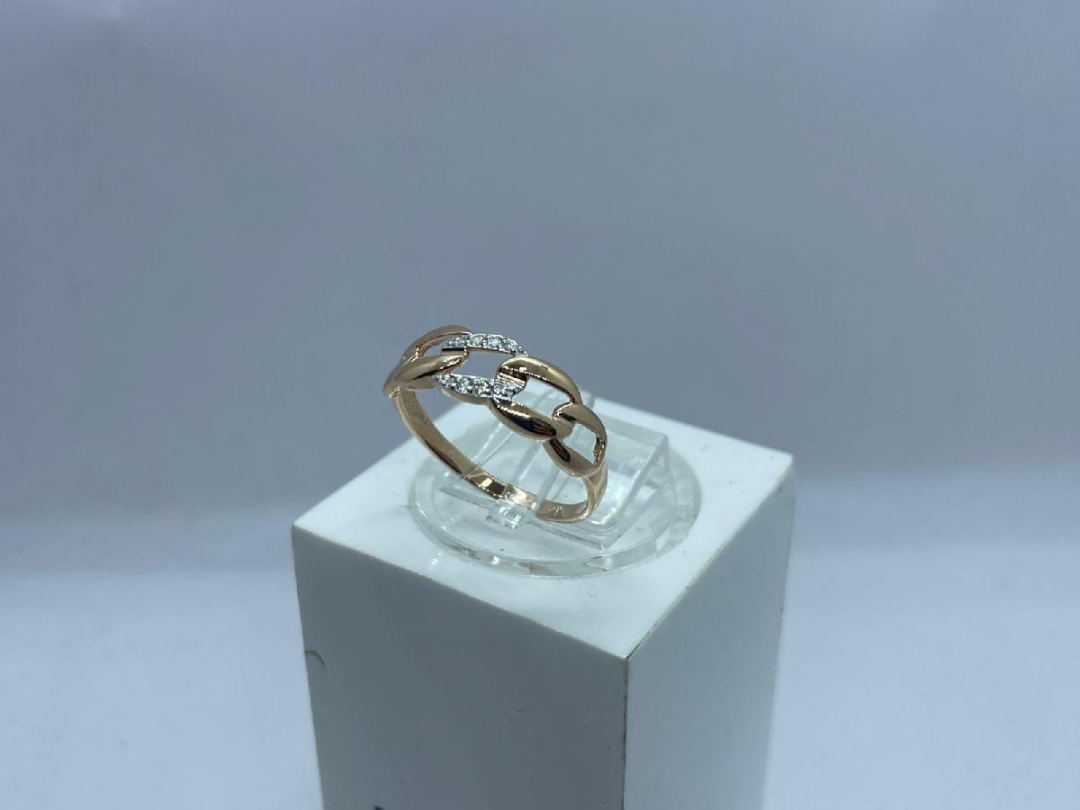 КОЛЬЦО С КАМНЯМИ (Au 585) КОЛЬЦО С КАМНЯМИ (Au 585)