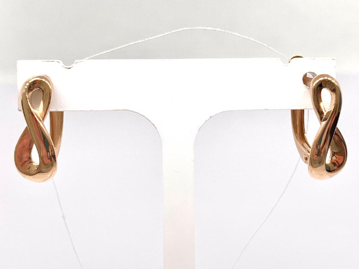 СЕРЬГИ БЕЗ КАМНЯ (Au 585)