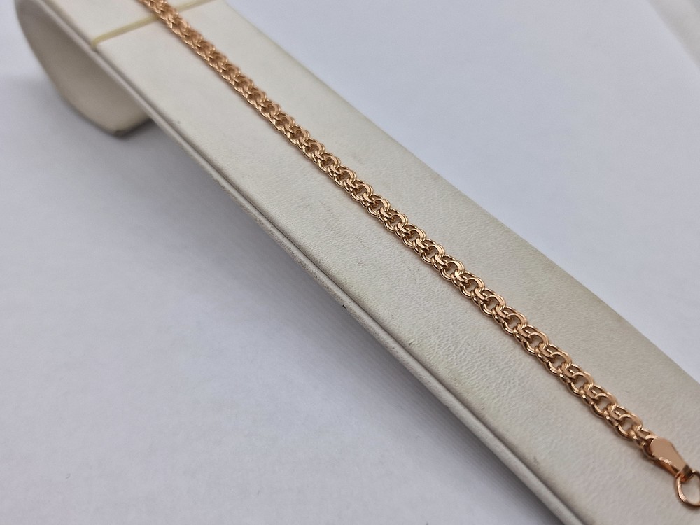 7060200-17 БРАСЛЕТ ПОЛНОВЕСНЫЙ Бисмарк (Au 585)