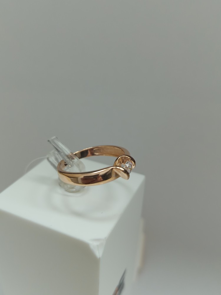 КОЛЬЦО С КАМНЕМ (Au 585)