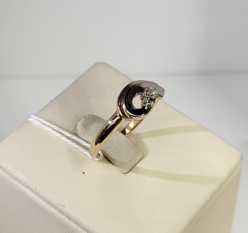 КОЛЬЦО БРИЛЛИАНТ Au 585