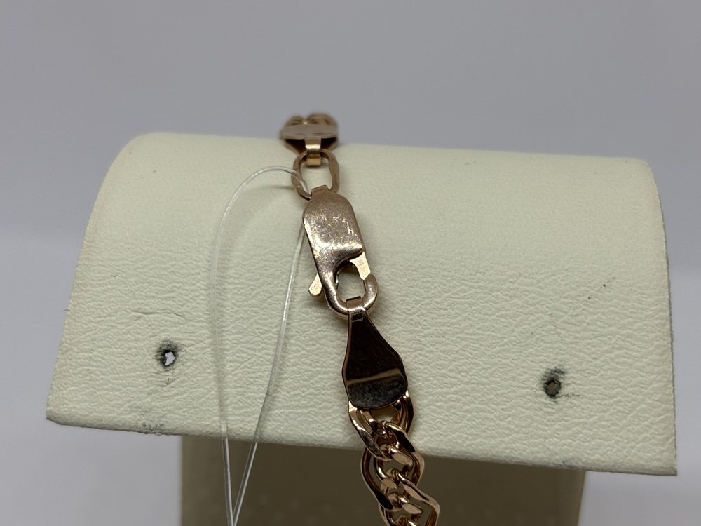 БРАСЛЕТ ПУСТОТЕЛЫЙ Нона (Au 585)