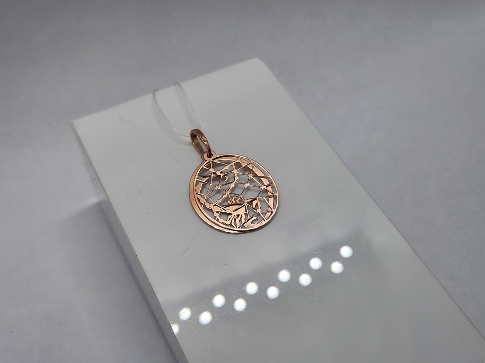 ПОДВЕСКА ЗНАК ЗОДИАКА без камня (Au 585)