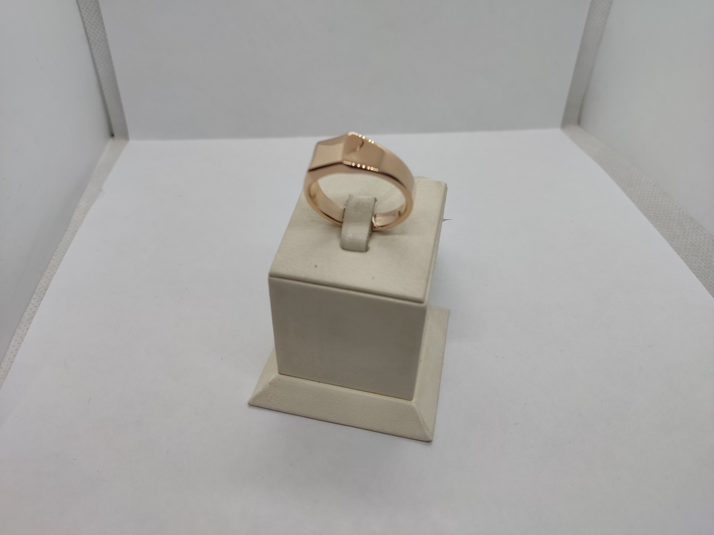 01-0064 КОЛЬЦО ПЕЧАТКА без камня (Au 585)