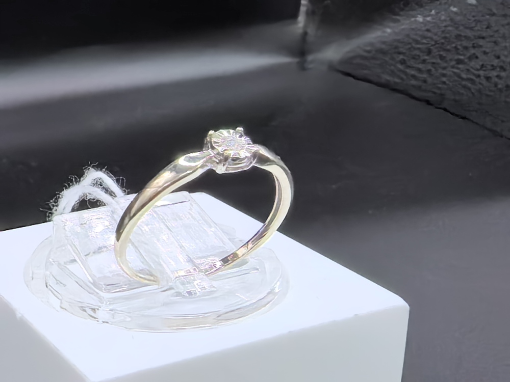 КОЛЬЦО БРИЛЛИАНТ Au 585