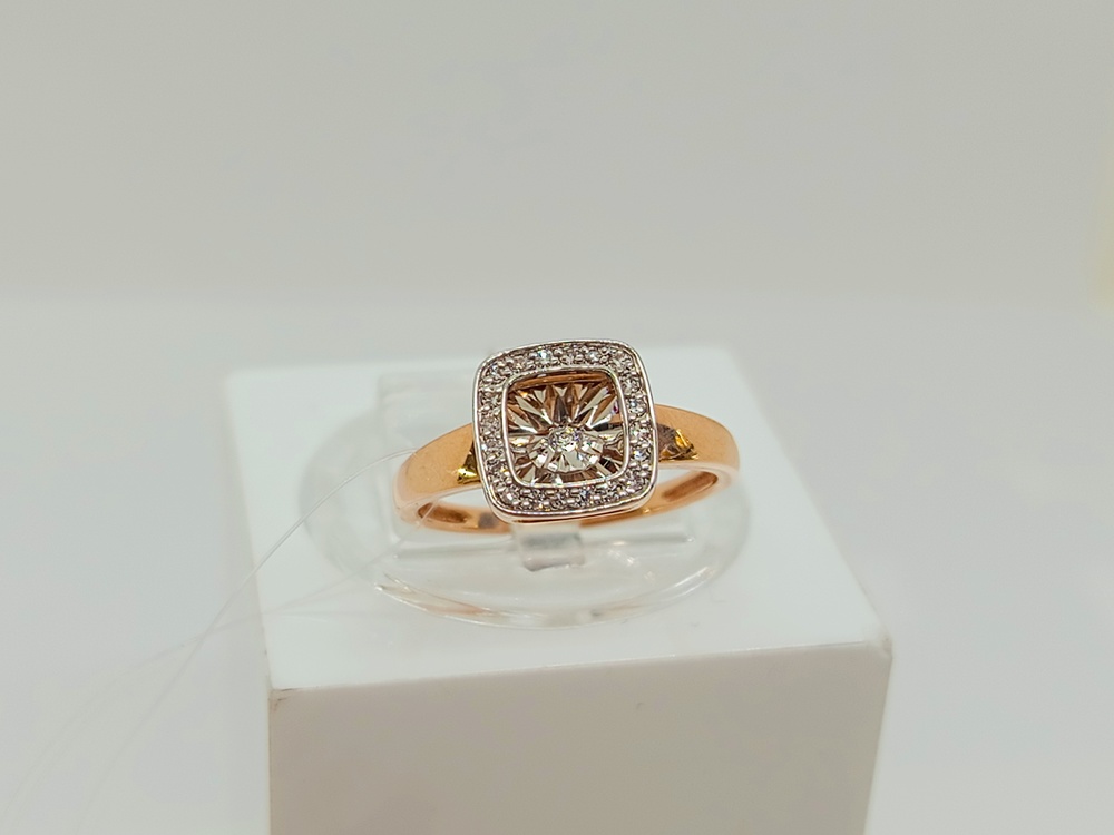 КОЛЬЦО БРИЛЛИАНТ (Au 585)