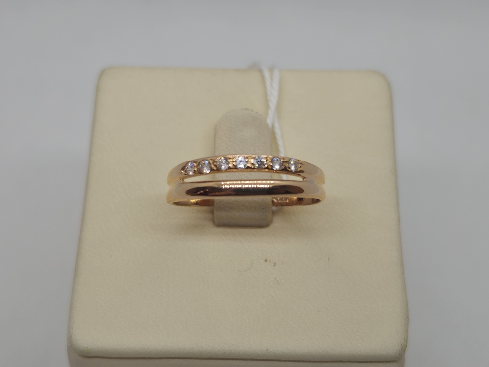 КОЛКМИ585 КОЛЬЦО С КАМНЯМИ (Au 585)