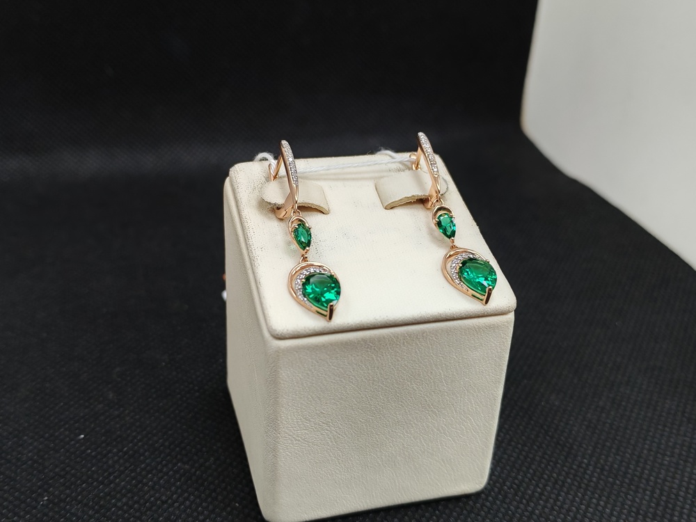 СЕРЬГИ БРИЛЛИАНТ (Au 585)