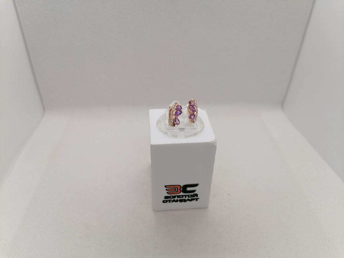 СКМИ375 СЕРЬГИ С КАМНЯМИ (Au 375) СКМИ375 СЕРЬГИ С КАМНЯМИ (Au 375)