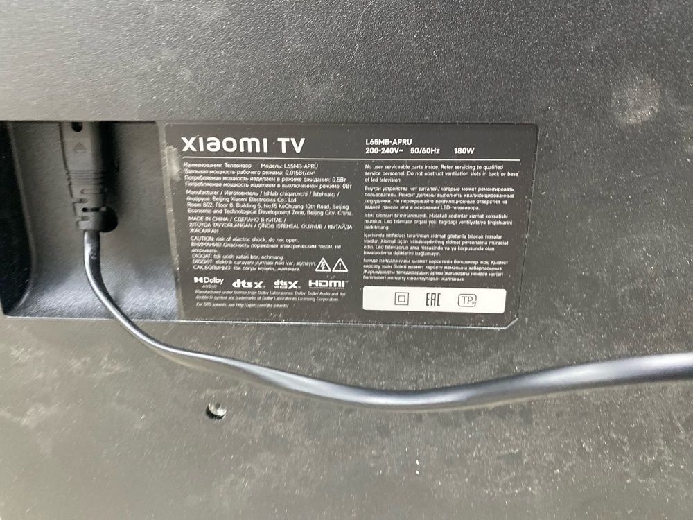 LED Телевизор Xiaomi TV A Pro 65" 2026