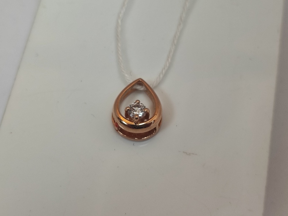 ПОДВЕСКА С КАМНЕМ (Au 585)