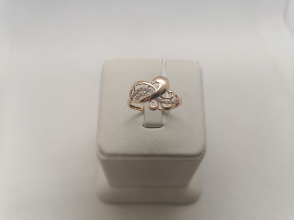 КОЛКМИ585 КОЛЬЦО С КАМНЯМИ (Au 585)
