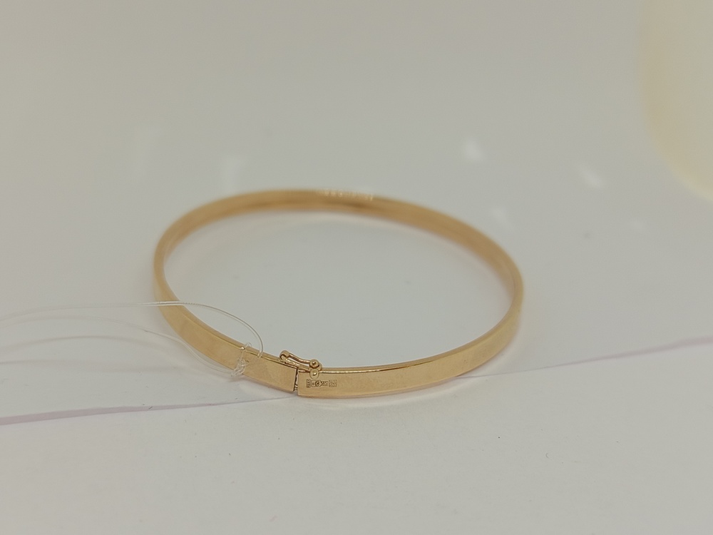 БРАСЛЕТ ЖЕСТКИЙ без камня (Au 585)