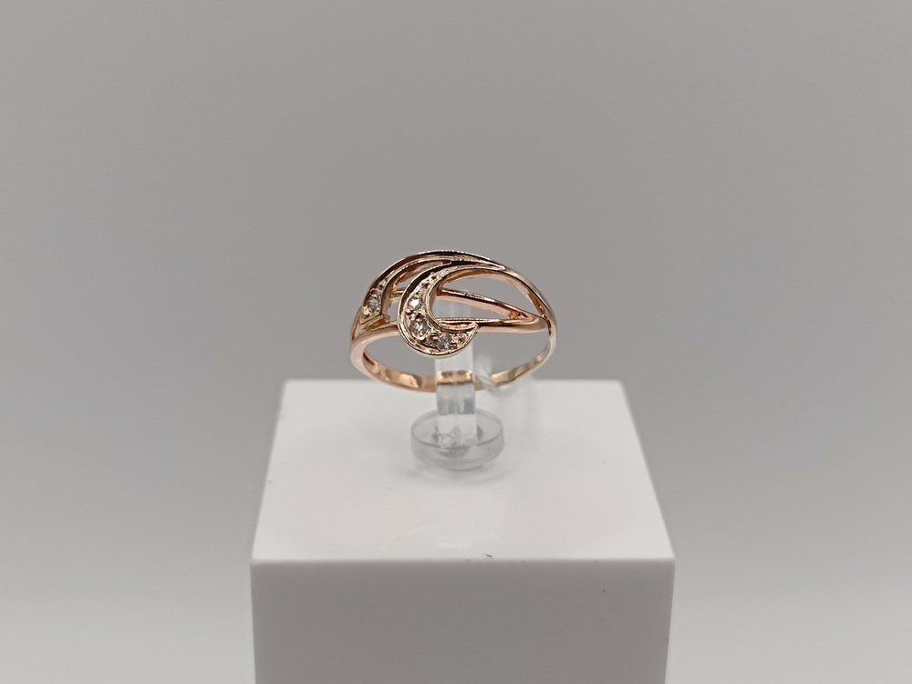 КОЛКМИ585 КОЛЬЦО С КАМНЯМИ (Au 585)