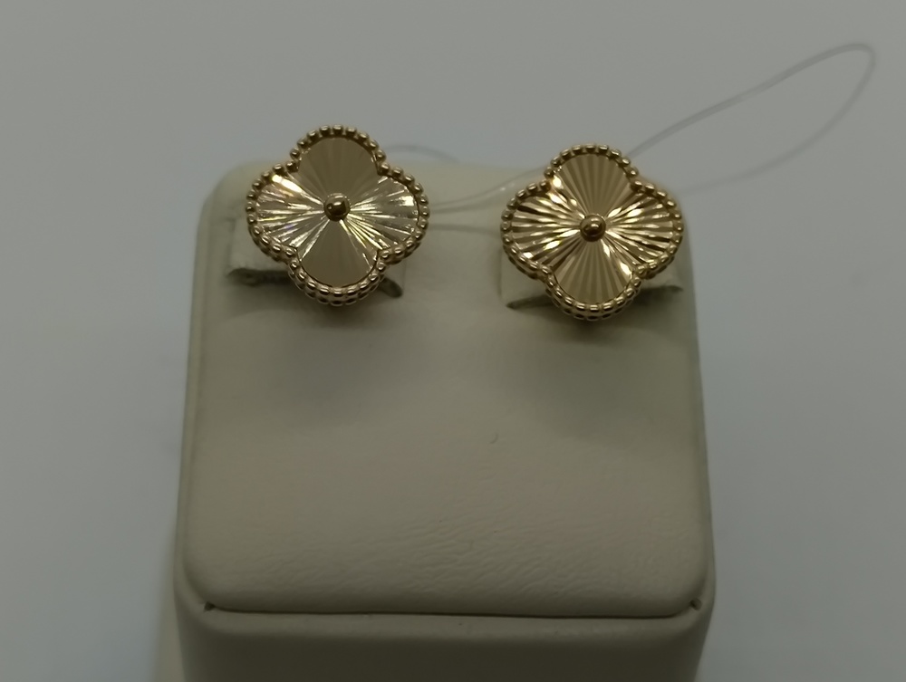 СЕРЬГИ БЕЗ КАМНЯ (Au 585)