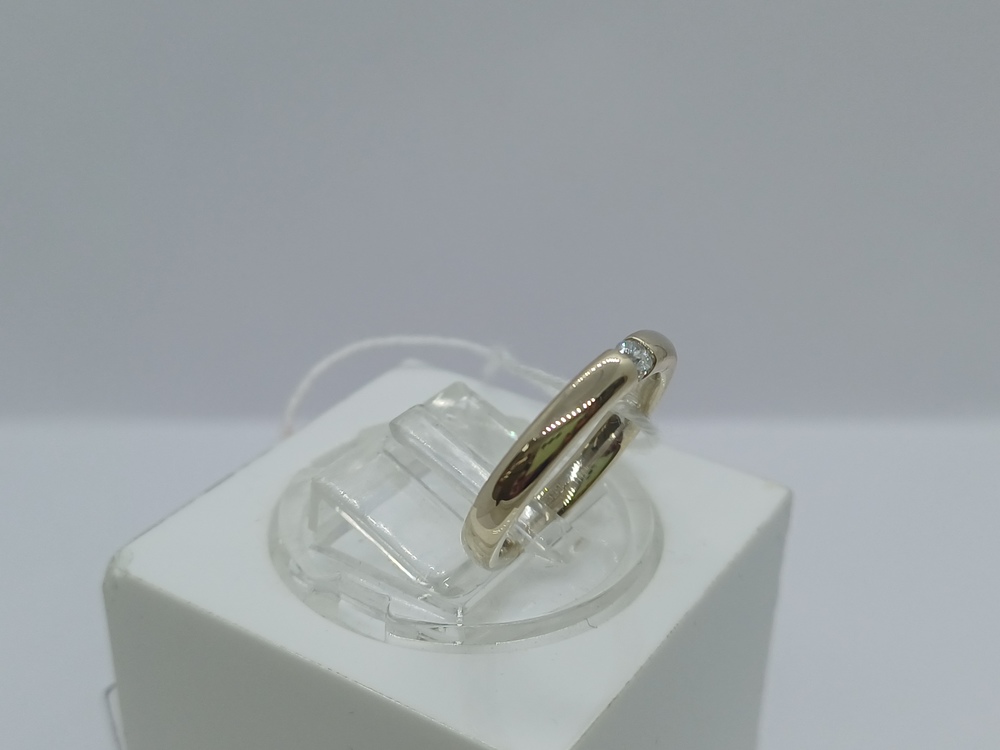 КОЛЬЦО БРИЛЛИАНТ Au 750