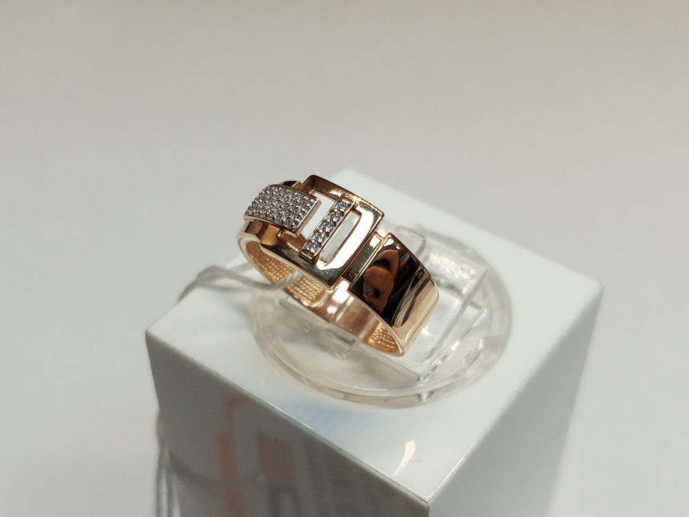 КОЛКМИ585 КОЛЬЦО С КАМНЯМИ (Au 585)