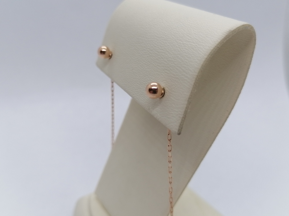 51-123-01620-1 СЕРЬГИ ПРОДЕВКИ без камня (Au 585)