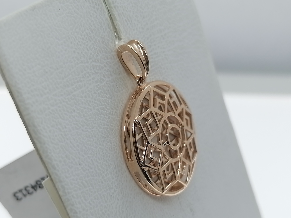 00-63-0062-00 ПОДВЕСКА БЕЗ КАМНЯ (Au 585)