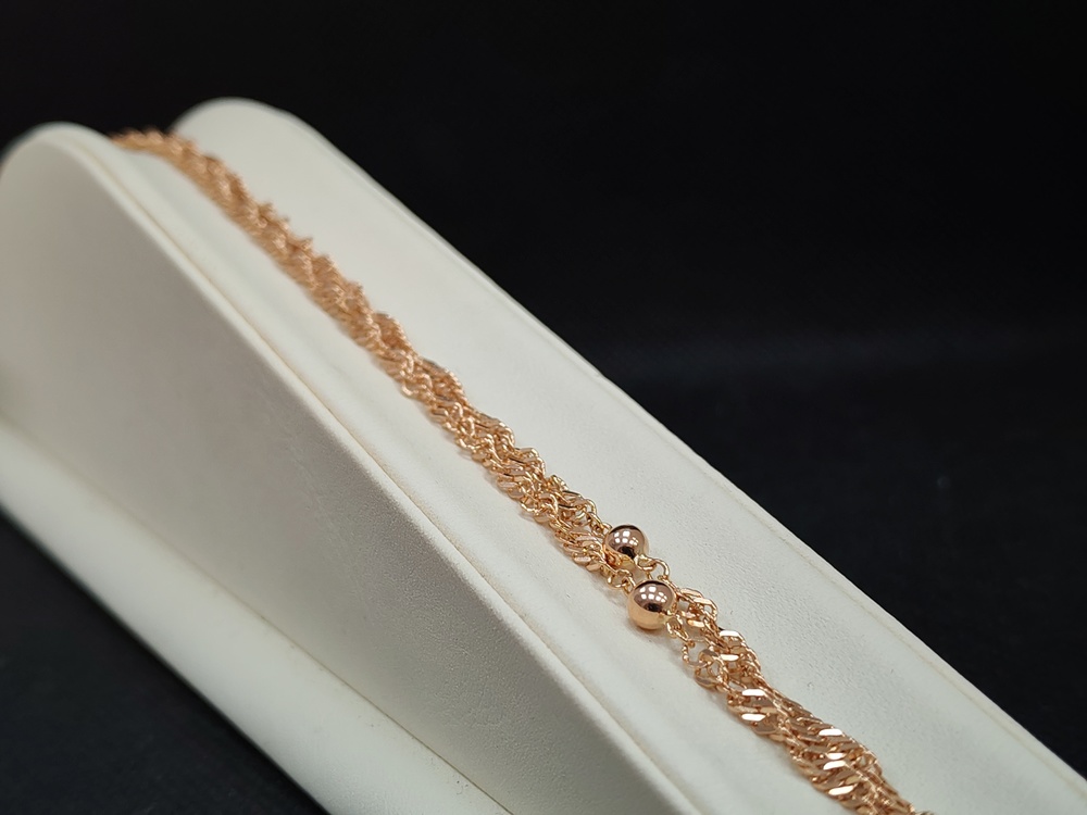 КОЛЬЕ БЕЗ КАМНЯ Au 585