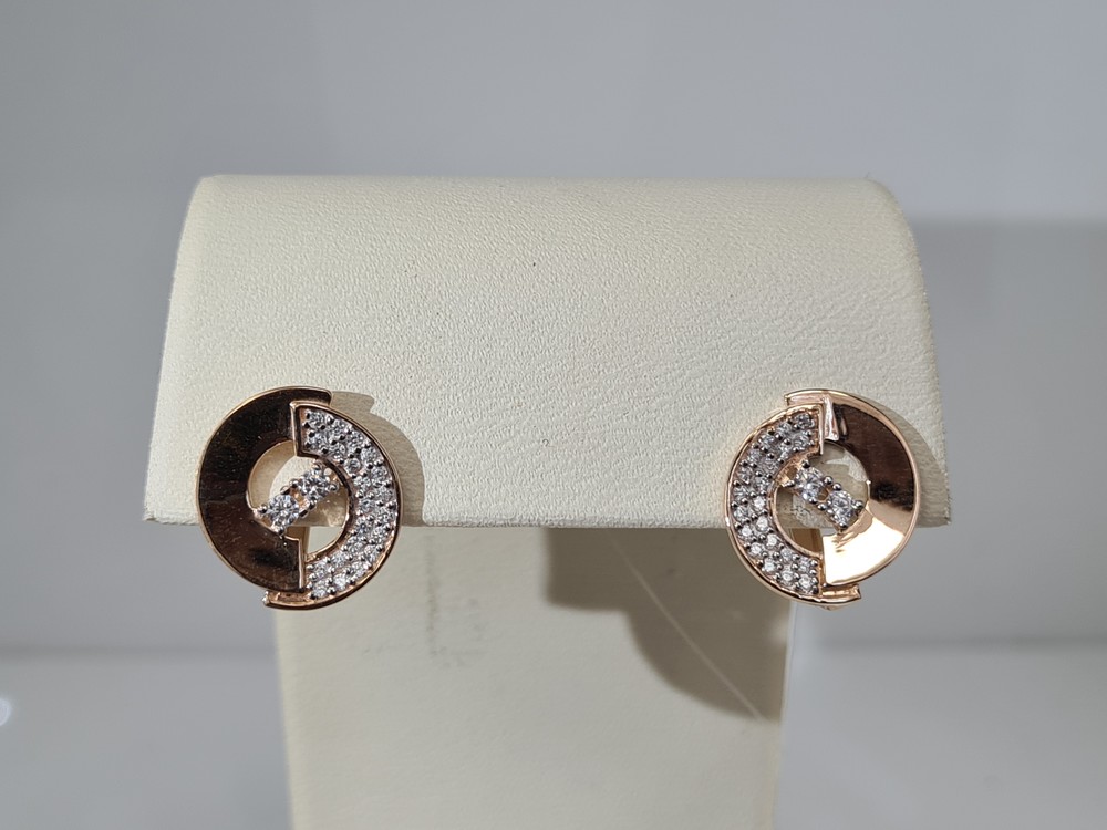 СЕРЬГИ С КАМНЯМИ (Au 585)