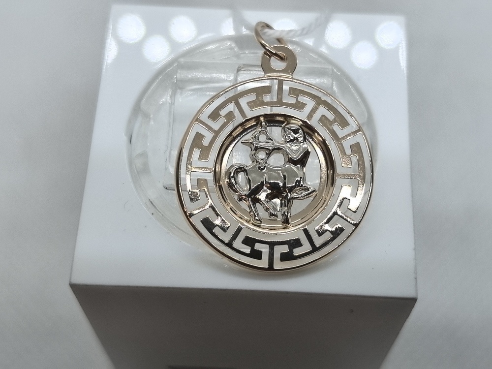 ПОДВЕСКА ЗНАК ЗОДИАКА СТРЕЛЕЦ Au 585