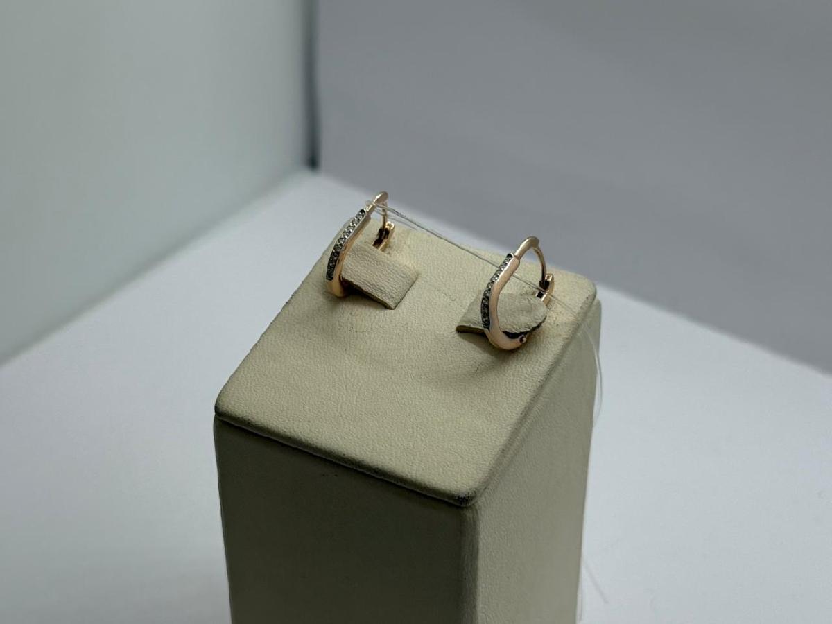 СЕРЬГИ С КАМНЯМИ (Au 585)